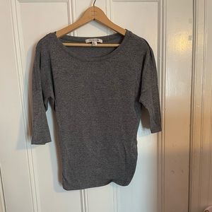 👌3/$12👌 F21 grey 3/4 sleeve top